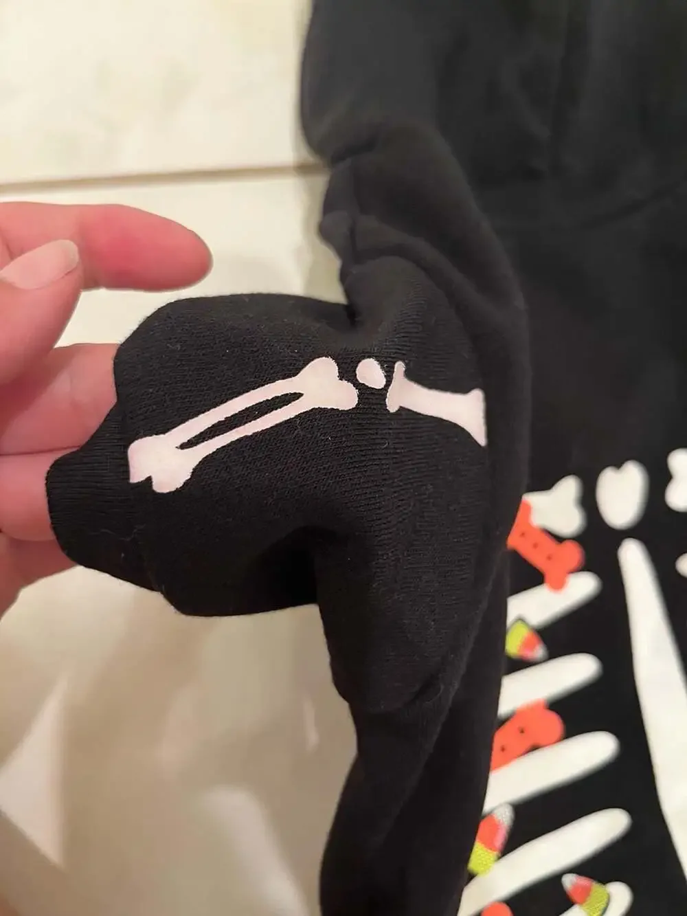 Thrills & Chills Collection Glow-in-the-Dark Skeleton Dog Hoodie